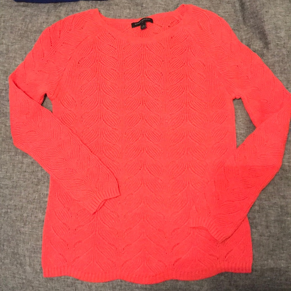 Coral Banana Republic Sweater. Size small.